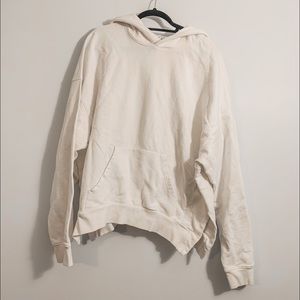 mnml White Hoodie